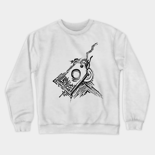 Tag Crewneck Sweatshirt by TKDoodle